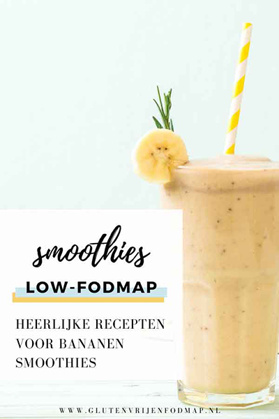 low fodmap banaan smoothie